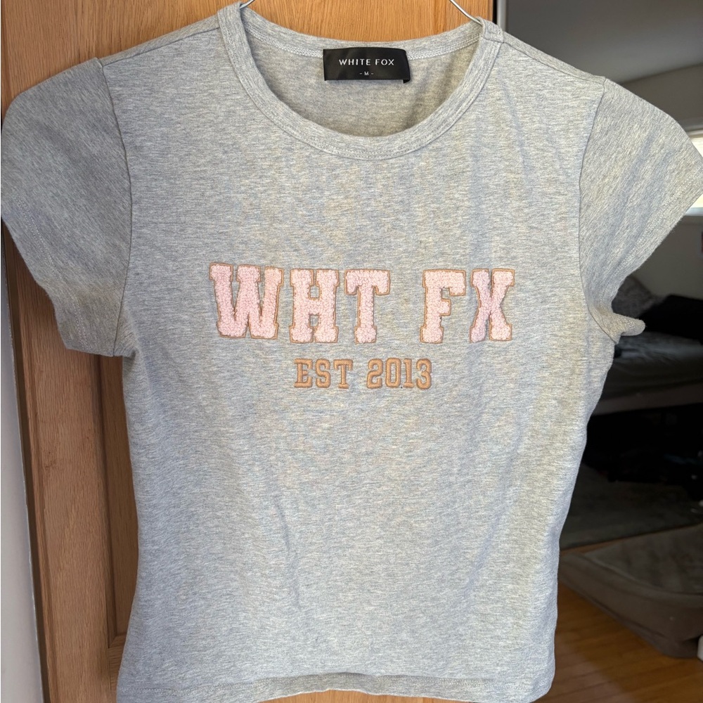 White Fox Boutique Lets Hang Out Baby Tee